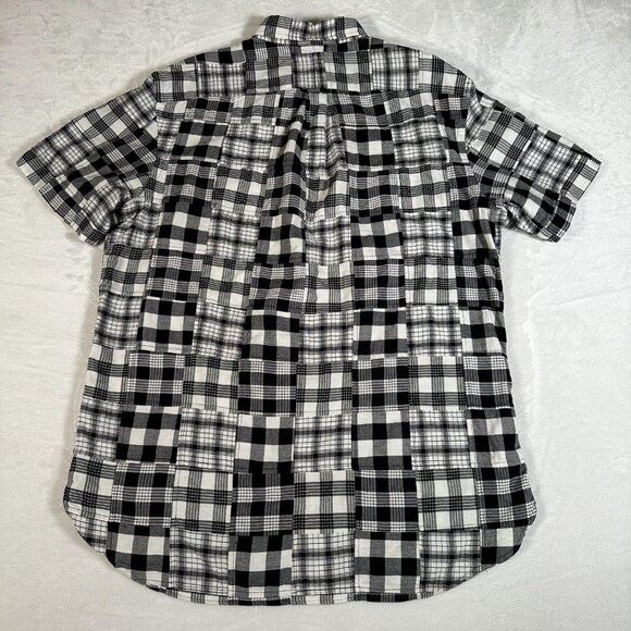 Ralph Lauren Shirt Men Size L Gingham Short Sleeve Custom Fit Single Pocket EUC - Picture 9 of 10